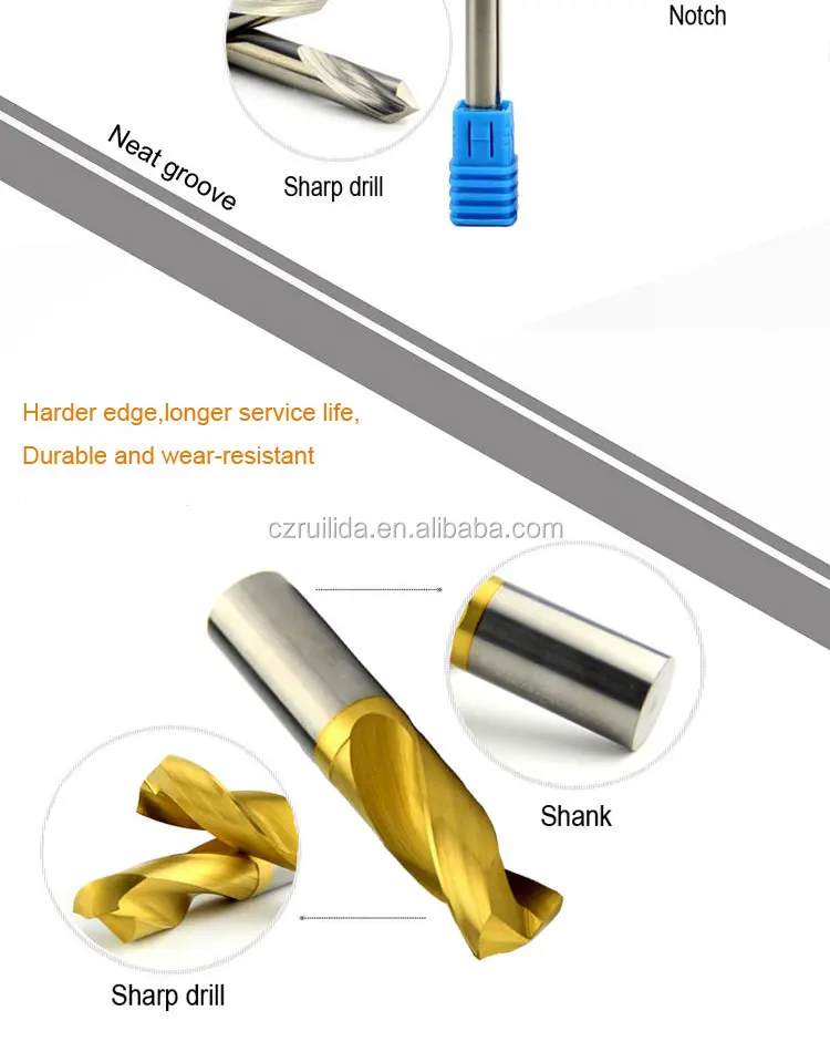 Rld Customized Carbide Step Drill Bit For Stainless Steel And Hardened