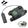 Tactical military AN / PEQ-15 red dot laser white LED flashlight 20 mm track night vision hunting rifle battery box components