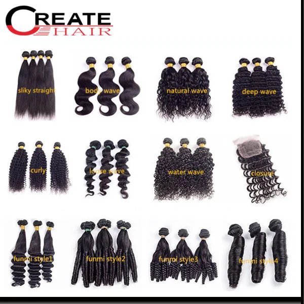 100 Human Hair Grade 9a Virgin Brazilian Hair,9a Human Hair Weaving ...