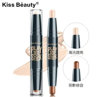 

2 in 1 Highlighter & Shading Pen Dual Heads Repair Contour Stick Brightening Bar Shading Bronzer Powder Pencil Makeup