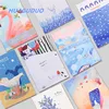 2019 korean school supplies gifts for kids stationery soft paper line notebook cartoon printing writing notepads for students
