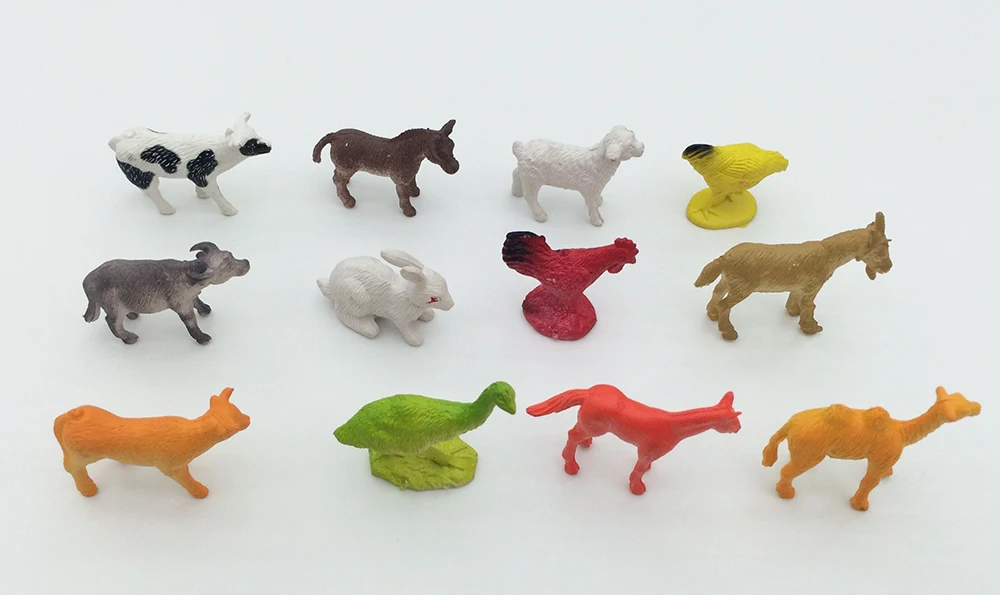 Details about   HO Scale Tiny People Model Simulation Mini Farm Animal Playset Farm Animal 