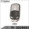 2016 Four button new waterproof adjustable frequency transmitter rf remote control duplicator for garage
