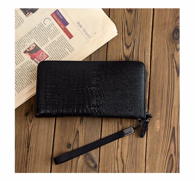 

crocodile handbag men leather dragonfly handbag