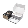 Custom Android POS Terminal Matte Black Corrugated Drawer Slide Packaging Boxes