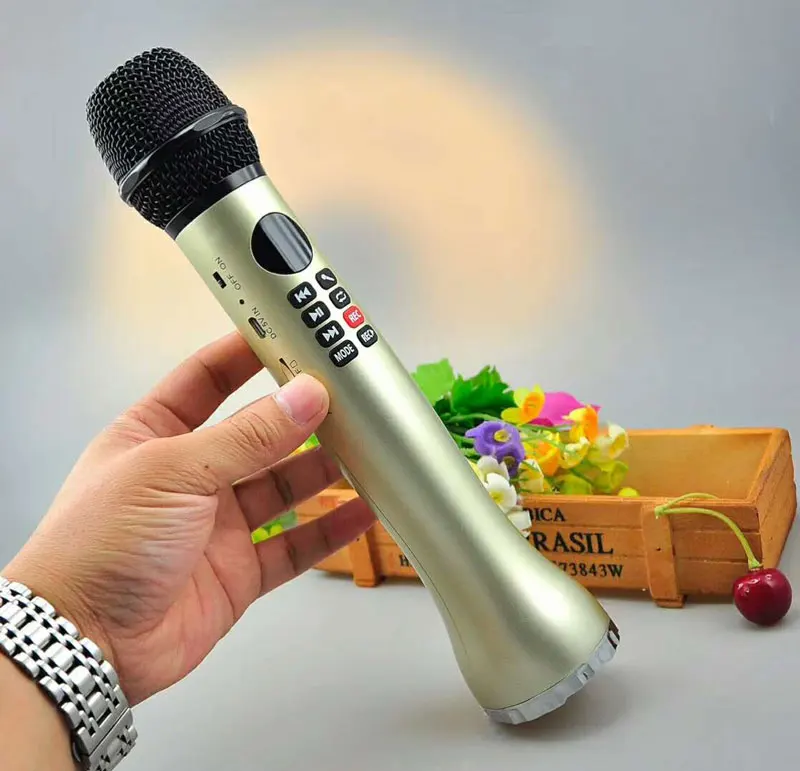 

Factory best price Karaoke wireless karaoke trolley speaker with recording function,TF card, LCD