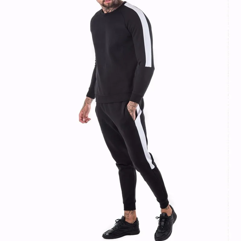 black gym tracksuit