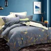 KOSMOS Quilted quilt of foreign trade/pure cotton quilted bed cover 3 pieces/printing washed with thick sheet/home textile