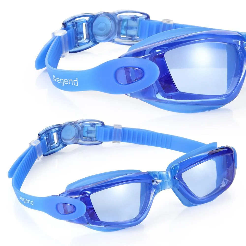 Swim Goggles Pack Of 2 Swimming Goggles No Leaking Uv Protection