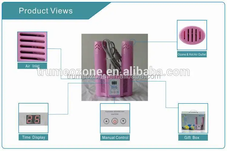 
Portable Ozone Shoe Dryer in USA ,Spain.Malaysia Markets 