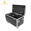 Road Case Utility Truck Pack Transport Case | 45" Rubber-Lined Cable Trunk | Heavy-Duty Casters