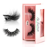 

Cruelty Free Luxury Korean SP Custom Synthetic 3d Mink Private Label Box 25mm Eye Lashes False Extention Eyelashes Vendor
