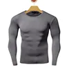 OEM plain sports t-shirt microfiber dry fit fitness compression sports t shirt mens
