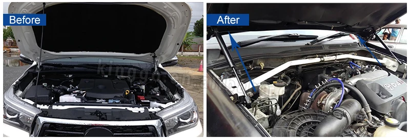 Front Gas Strut Hood Bonnet Damper
