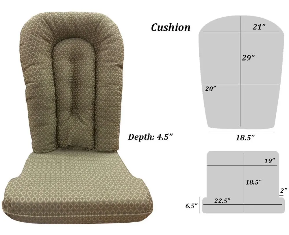 glider rocker replacement cushions
