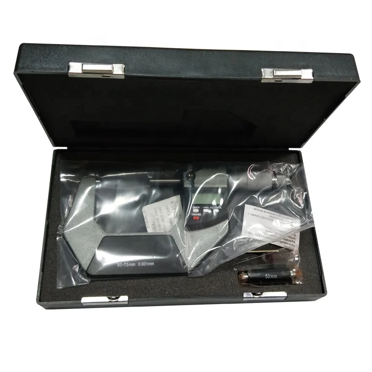 High Precision Outside Digital Micrometers 025mm 2550mm 5075mm,75