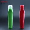 Red and green color 15ml empty eye cream roll on bottles with metal ball