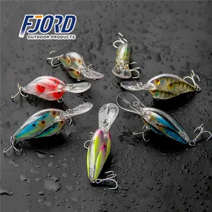 FJORD Wholesale in stock 65mm 19g hot new products china innovative fishing bait wholesale crank fishing lures crank bait