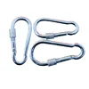 Hot selling 12cm shock safety harness hanging metal hook