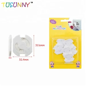 Image of Popular EU Electric Socket Protector Outlet Plug Safe Lock Cover