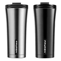 

Valentine's day leak proof BPA-free durable double walled stainless steel insulated vacuum travel auto coffee mug