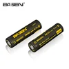 3.7v rechargeable battery for 18650 tactical flashlight BASEN 18650 3100mah lithiuim ion battery for flaslight/e-cigs/tools