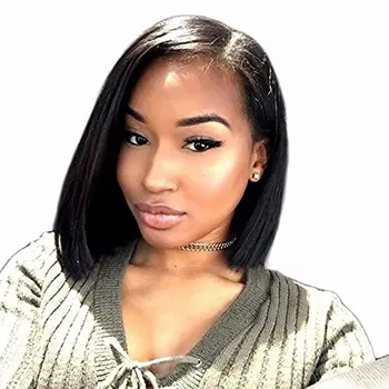 Korotkie Brazilskie Volosy Full Lace Pariki Blant Cut Bob Pryamo Parik Remy Bob Pricheski Buy Remi Bob Pricheski Parik Chelovecheskih Volos Brazilskij Volos Pariki Product On Alibaba Com