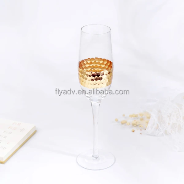 real champagne glasses
