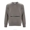 bulk wholesale plain grey crewneck sweatshirt men