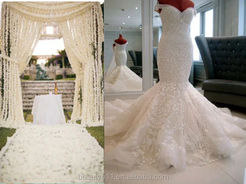 2017 Ball Gown Hand Beaded Crystal And Pearl Sweetheart Bodice