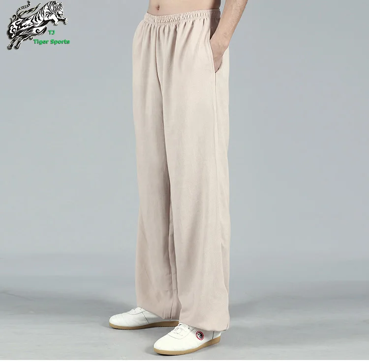 

Wholesale Synthetic cotton soft material kung fu pants