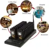 20Pcs Wireless Restaurant Coaster Pager Guest Call Paging Queuing Calling System