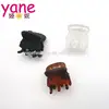 High quality hair accessories solid black plastic hair claw clips