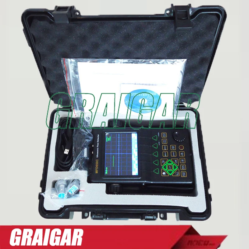 

MFD620C ULTRASONIC FLAW DETECTOR APARELHO DE ULTRASSOM, Black