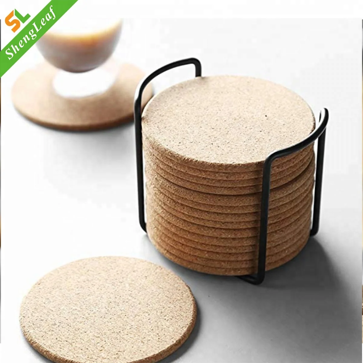 

Promotional Blank Cork Coaster Sets