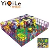 YiQiLe amazing kids two-tier soft indoor playground with slide pipe combination small house-style space for kids indoor playing
