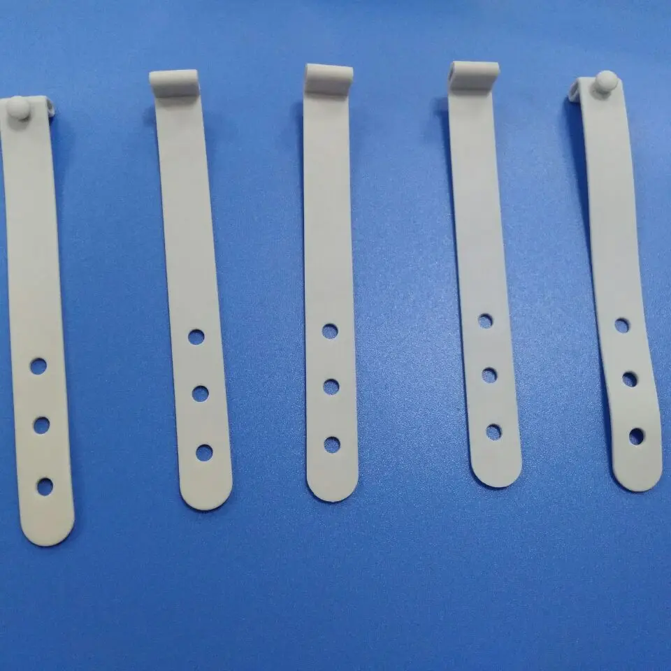 Elastic Adjustable Silicone Rubber Strap Bands With Hole Buy Elastic
