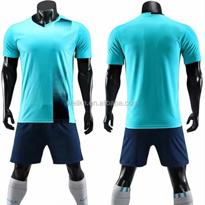 New Youth Football Training Kit Kid Boys Soccer Jersey Strips Sportswears Outfit 