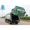 SINO 8cbm compactor hydraulic lift swing arm side loaded garbage compressor truck
