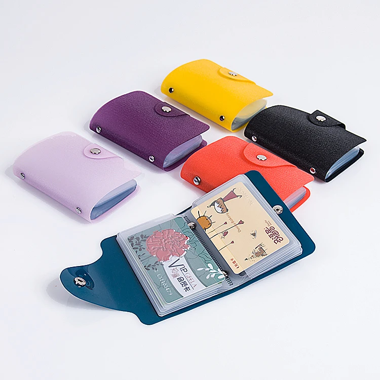 

Promotional PVC plastic ID /credit / business card holder, Yellow blue/customzied
