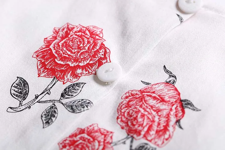 
wholesale 100% cotton floral bow neck short ruffle sleeve summer dress girl 