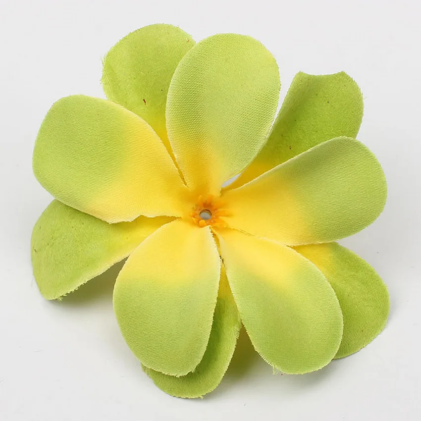 Beautificial Flower Artificial Cloth Plumeria Flower Head Buy Head