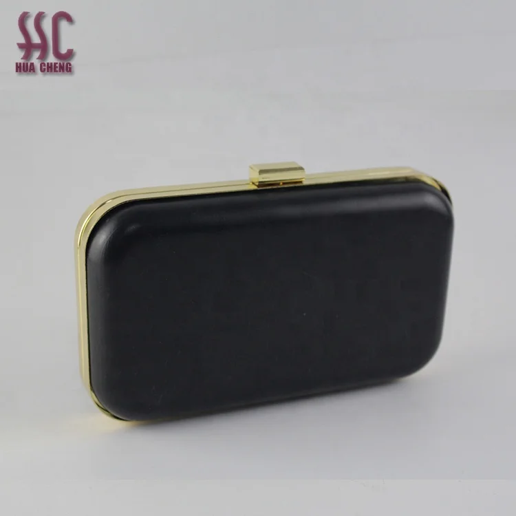 

Shiny light gold metal clutch frame ,box clutch frame hardware