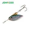 JOHNCOO Spinner Baits 5g 9.5g 13.8g Fishing Lure Isca Artificial Pesca Fishing Lures Carp Fishing Wobbler Peche Metal Spoon