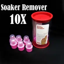 10 Wearable Nail Art Acrylic UV Gel Polish Remover Soakers Cap DIY Tool NP0070