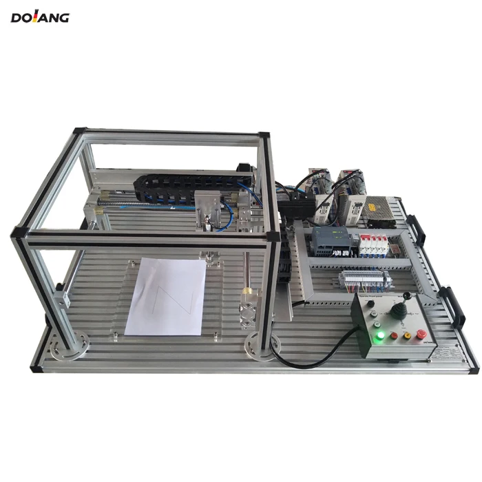 Servo Motor Training Equipment With Air Compressor Mechatronics Trainer
