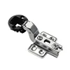 New product Insert glass door hinge with plastic cup for showcase