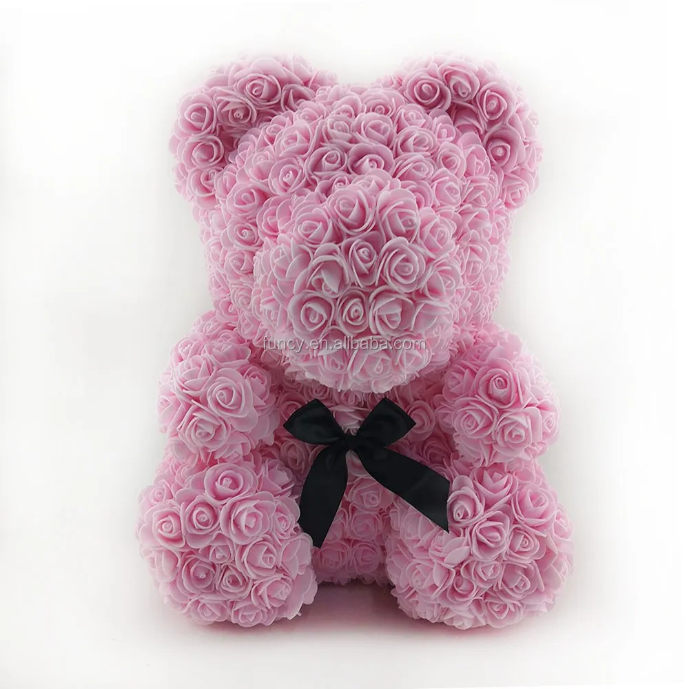 foam rose teddy