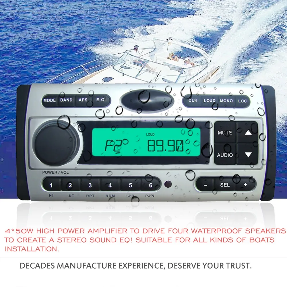 12v bluetooth speaker marine