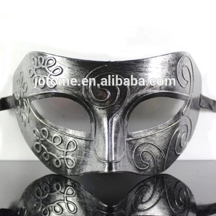 Antique Gold Greek God Roman Warrior Venetian Masquerade Mask for Men